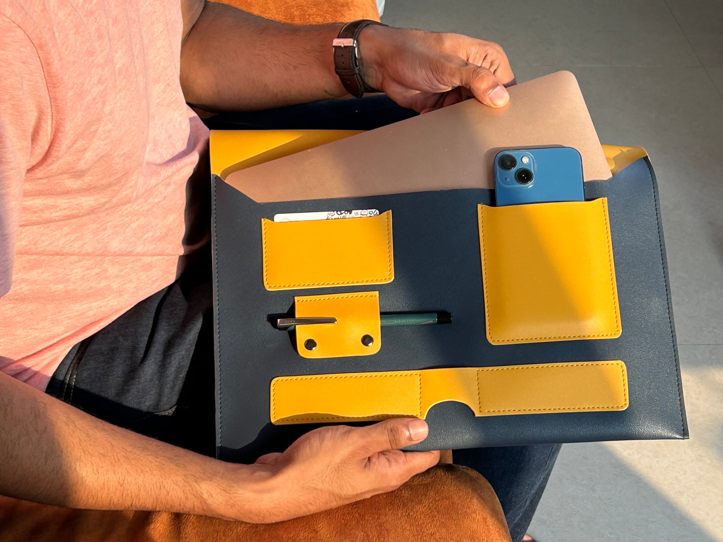 Pathfinder - Vegan Leather Laptop Sleeve