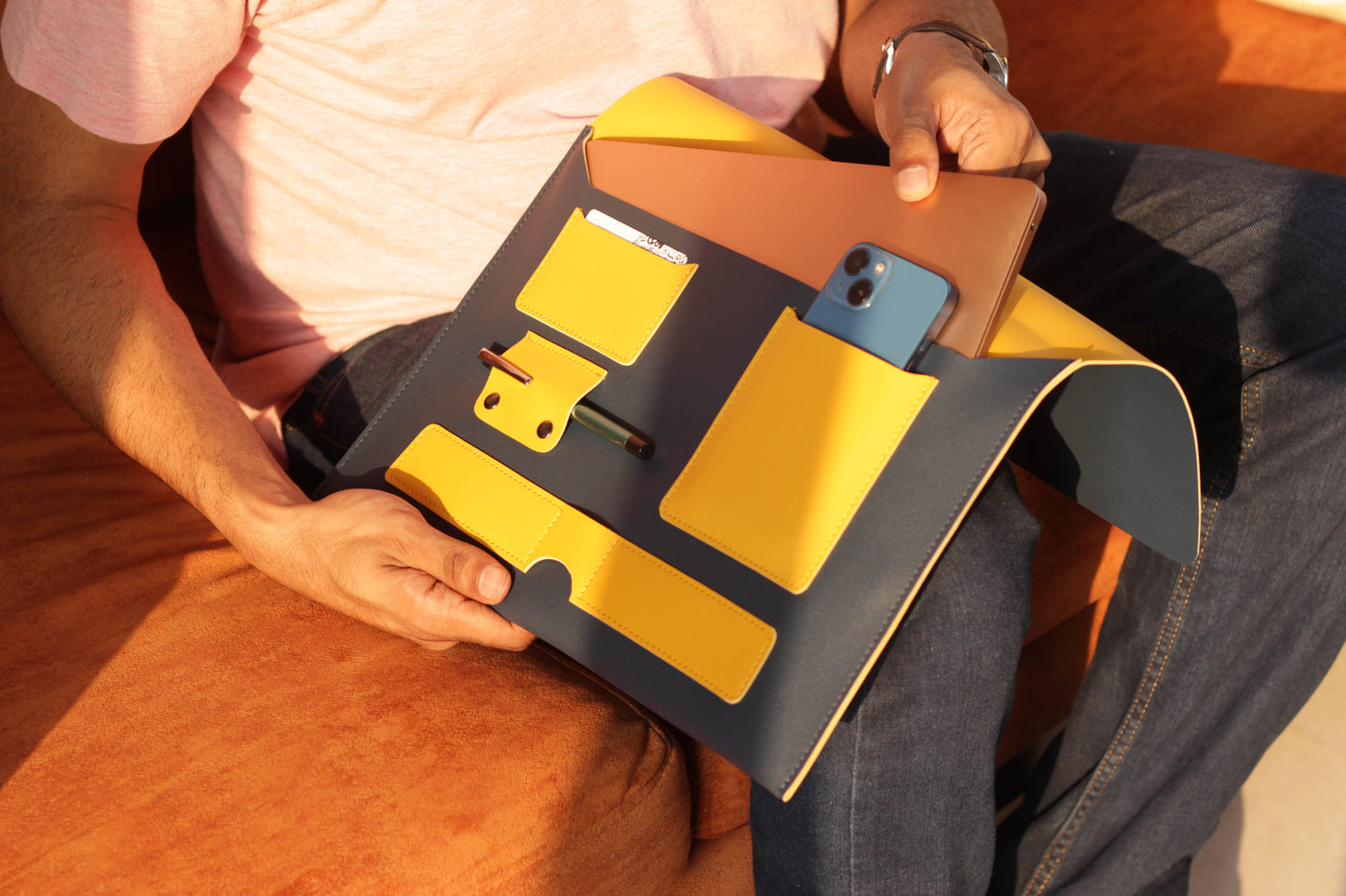 Pathfinder - Vegan Leather Laptop Sleeve